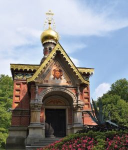 Englische Kirche Russische Kapelle B. Homburg; Villa am Kurpark