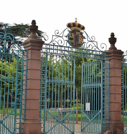 Schloss mit Schlosspark für den Landgrafen von Hessen-Homburg.
